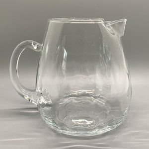 Hand Blown Glass Pitcher